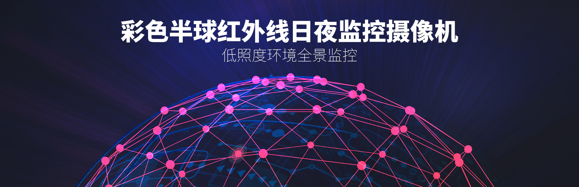 NCC 彩色半球红外线日夜监控摄像机 超低照度环境全景监控
